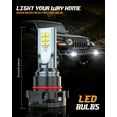 thumbnail image 3 of 6x 6000K LED Headlight H9 H11/H9 Hi/Low Beam H16/5202 Fog Light Bulbs Super Bright, 3 of 16