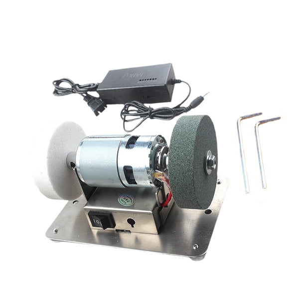Herramienta de molienda de banco de molinillo mini bench suministros de bricolaje de bricolaje multifunción resistente pulidor de lijador para pulido Estilo B