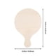 thumbnail image 4 of 10 pcs Round Serving Trays Wood Bread Board Pizza Paddle, 4 of 4