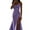 Purple, variant on Up To 50% Off Women's Cocktail Dresses Women'S Dress Elegant Backless Gown Silky Satin Spaghetti Party Dress With Chest Spread Side Slit Wedding Evening Dress