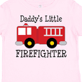 thumbnail image 4 of Inktastic Daddy's Little Firefighter Boys or Girls Toddler T-Shirt, 4 of 5