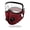 Wine, variant on Reusable Face Mask with Detachable Eye Shield, Breathable Mesh Mask with Exhalation Valves, Washable Anti‑Dust Protective Mask for Cycling Outdoor Daily Use,1pc.