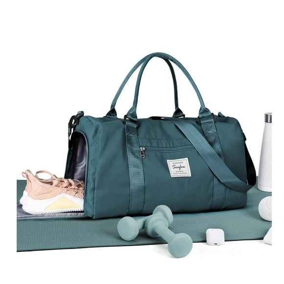 Bolsa de gimnasio WISEPACK, bolsa de viaje impermeable con compartimento para zapatos