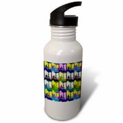 Guitar Pop Art 21 oz Sports Water Bottle wb-6055-1