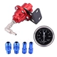thumbnail image 4 of Kit de Medidor de Aceite, Regulador de Presión de Combustible Ajustable, Universal de Aluminio para Coche, 160psi, Para Vehículos de Alto Rendimiento, 4 of 7