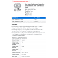 thumbnail image 2 of Rear Brake Pad Rotor and Caliper Set - Compatible with 2008 - 2009 Mercury Sable, 2 of 2