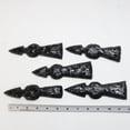 thumbnail image 2 of 5 Obsidian Ornamental Tomahawk Heads #231N  Ax Axe Hatchet, 2 of 4