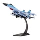 thumbnail image 2 of Avión SU35 a escala 1:48, caza de aleación, regalos para adultos, colecciones de avión con Base, modelo de avión para decoración de salón, 2 of 9