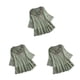 thumbnail image 4 of Camisa de moda Sonducket para mujer Blusa vintage de fibra verde M, 4 of 6