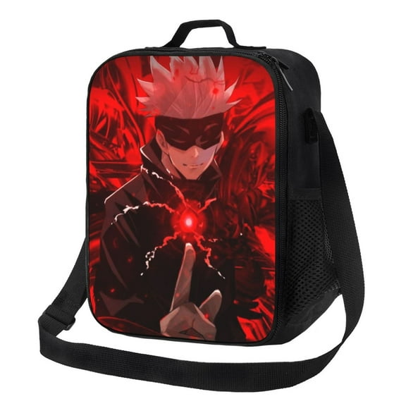 Jujutsu Kaisen Satoru Gojo Lunch Bag Lunch Box Lightweight Durable Lunch Tote Bag Portable Reusable Lunch Box Tote For Work Sport Picnic Camping