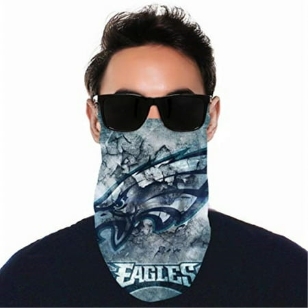 9068994 DENVER BRONCOS SOLID BIG FOCO Household Multi-Purpose Denver Broncos Face Mask Multicolored (Pack of 1)