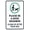 Warning Sign 2, variant on Be Respectful No Poop and Pee Sign 8"x12" - Security Metal Wall Decor for Business Office Yard Street Road Home Caution