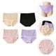 thumbnail image 3 of 4 unids transpirable encaje alto cintura bragas ropa interior para mujeres niñas damas, 3 of 5