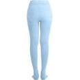 thumbnail image 3 of ORUYROP Women's Solid Colored Opaque Microfiber Footed Tights, 3 of 7