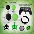 thumbnail image 2 of SINGOMON Video Game Birthday Decorations Green and Black Balloon Arch Kit Black Green Balloon Garland Kit Game Controller Balloons Star Balloons for Boys Birthday Decorations, 2 of 6