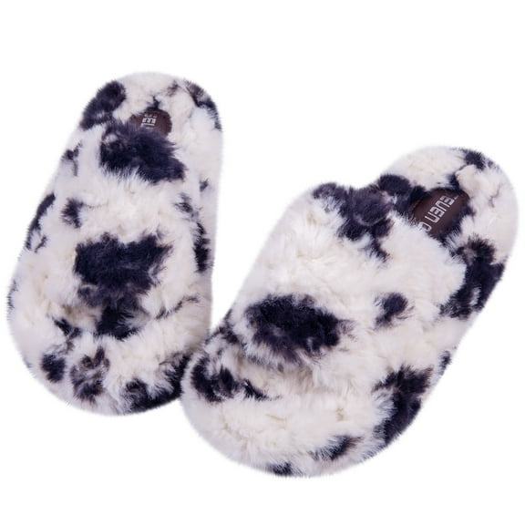 Cute Animal House Slippers, Warm Fuzzy Slipper Socks with Grippers Non Slip, Cozy Funny Gifts