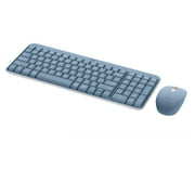 Logitech Compact Bluetooth Keyboard & Mouse Combo, Fast & Easy Connectivity, Blue/Gray, Walmart Exclusive