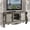 Gray, variant on Pemberly Row Modern / Contemporary TV Console in Cherry Oak Finish