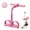 Pink, variant on 2026 New 8-Tube Pedal Resistance Device, Pedal Resistance Band with Handle, Low-Impact Full Body Exerciser, Adjustable Resistance, Seated Home Workout Trainer