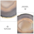 thumbnail image 2 of Agate Coaster Natural Coaster Home Coffee Table Decoration Heat Insulated Pad, 2 of 9