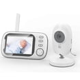 thumbnail image 2 of 2-Way Audios Long Range Baby Monitors Camera Video Loop-Recording Night-Vision Camera for Baby Newborns, 2 of 5