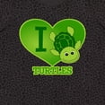 thumbnail image 4 of Inktastic I Love Turtles Women's Plus Size T-Shirt, 4 of 5