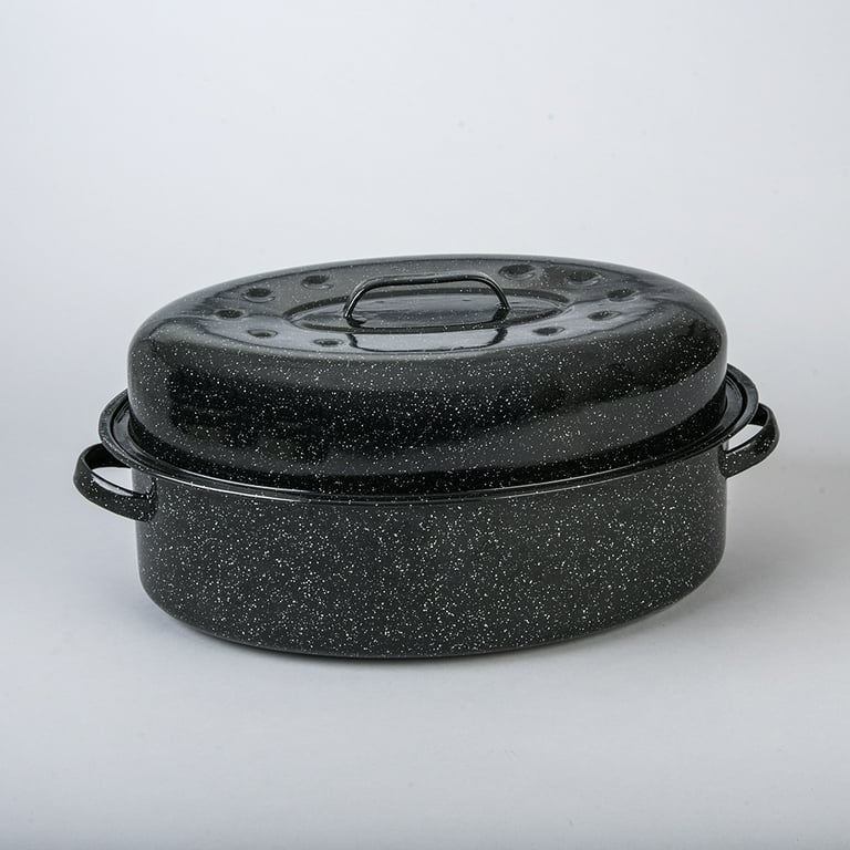 Graniteware roasting clearance pan