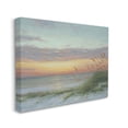 thumbnail image 3 of Coastal Beach Summer Sunset Landscape Painting Gallery Wrapped Canvas Print Wall Art, 3 of 7