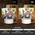 thumbnail image 4 of Birds Film Prey Harley Quinn Acrylic Night Light Adjustable 3 Light Modes USB Cable Lamp Light Display Base Rectangular LED Light For Bookshelves Desk Bedside Tables Bedroom Child Room, 4 of 9