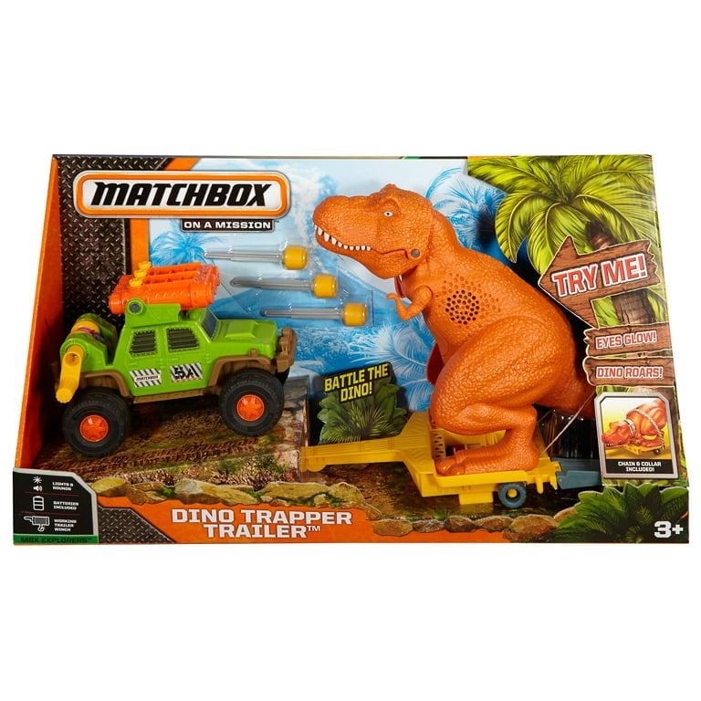 Matchbox dinosaur playset sales
