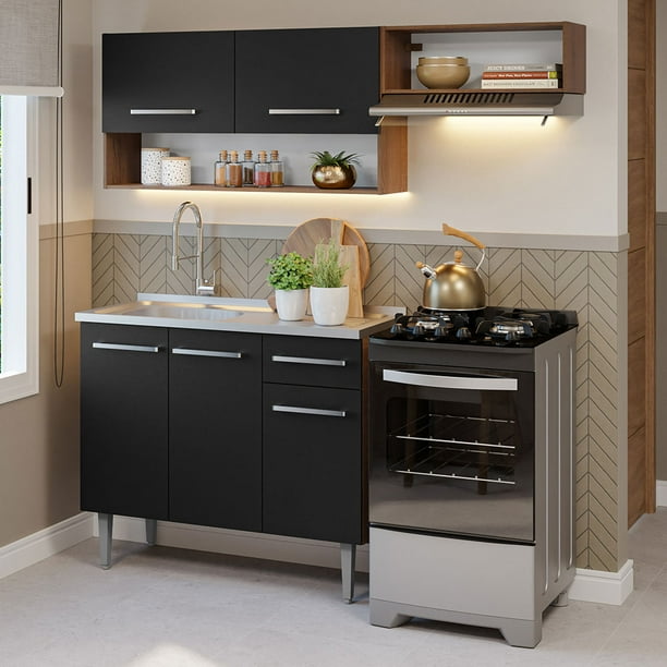 Cocina Integral Cocina En Mdf Para NiÃ±os Cocinita De Madera