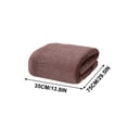 thumbnail image 2 of Thick Bath Towel Set - 35x75cm High Density Fleece for Adults, Quick Dry & Ultra Soft, 2 of 4