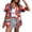 Red, variant on Women Casual Shirt for Everyday and - Versatile Print Top for Spring Summer Autumn Relaxed Fit Stylish Hemline and Design