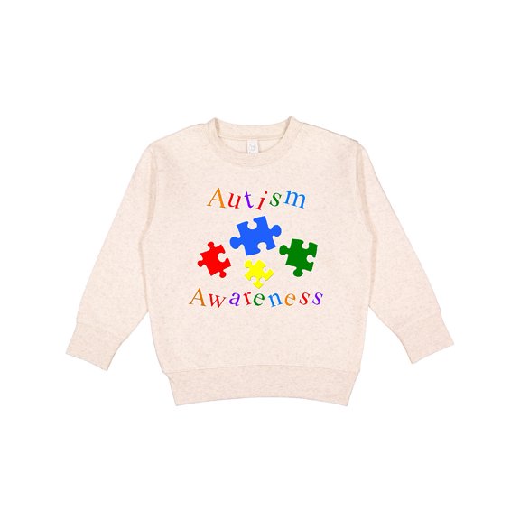 Inktastic Autism Awareness-puzzle Toddler Sweatshirt