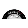 thumbnail image 5 of For Buick Allure 2010 17 Inch Painted Black Steel Rim - OE Direct Replacement - Road Ready Car Wheel, 5 of 5