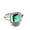 Emerald Green, variant on Blissful Princess Ring