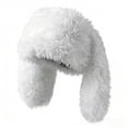 thumbnail image 1 of SDNall Bonnet Tricoté Mignon Uni pour Femmes, Bonnet d'Extérieur Doux et Chaud, Bonnet Réversible Pliable pour Voyage, 1 of 7
