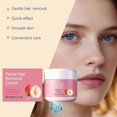 thumbnail image 5 of 50g Gentle Peach Depilatory Cream For Sensitive Skin Fast Acting Facial Hair Remover For Women Men, Smooth Skin For All Skin Types, 5 of 5