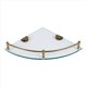 thumbnail image 1 of Bathroom Shelves, Bathroom Glass Corner Shelf Wall Mounted-B, 1 of 5