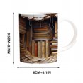 thumbnail image 2 of Teissuly Bookshelf Mug Couple High Beauty Ins Style Cup Art Sense Nordic Toothbrush Cup Plastic Wash Cup Teissuly WER202312132702, 2 of 5