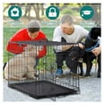Dog Crate Large Dog Crate Inch DoubleDoor Folding Medium Dog Kennel