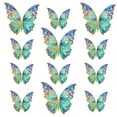 thumbnail image 3 of HYROOY 3D Butterfly Wall Decors 12Pcs Small Large 2Sizes Colorful Butterfly Decorations for Birthday Party Adhesive Stickers, 3 of 4