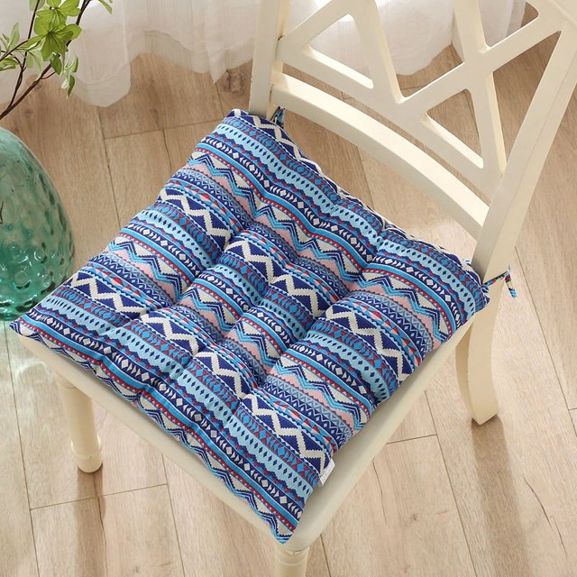 EX Cojín grueso para silla Cojín para asiento de estudiante 40*40cm 4 piezas brillar Electrónica