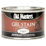Old Masters Semi-Transparent Golden Oak Oil-Based Alkyd Gel Stain 1 pt