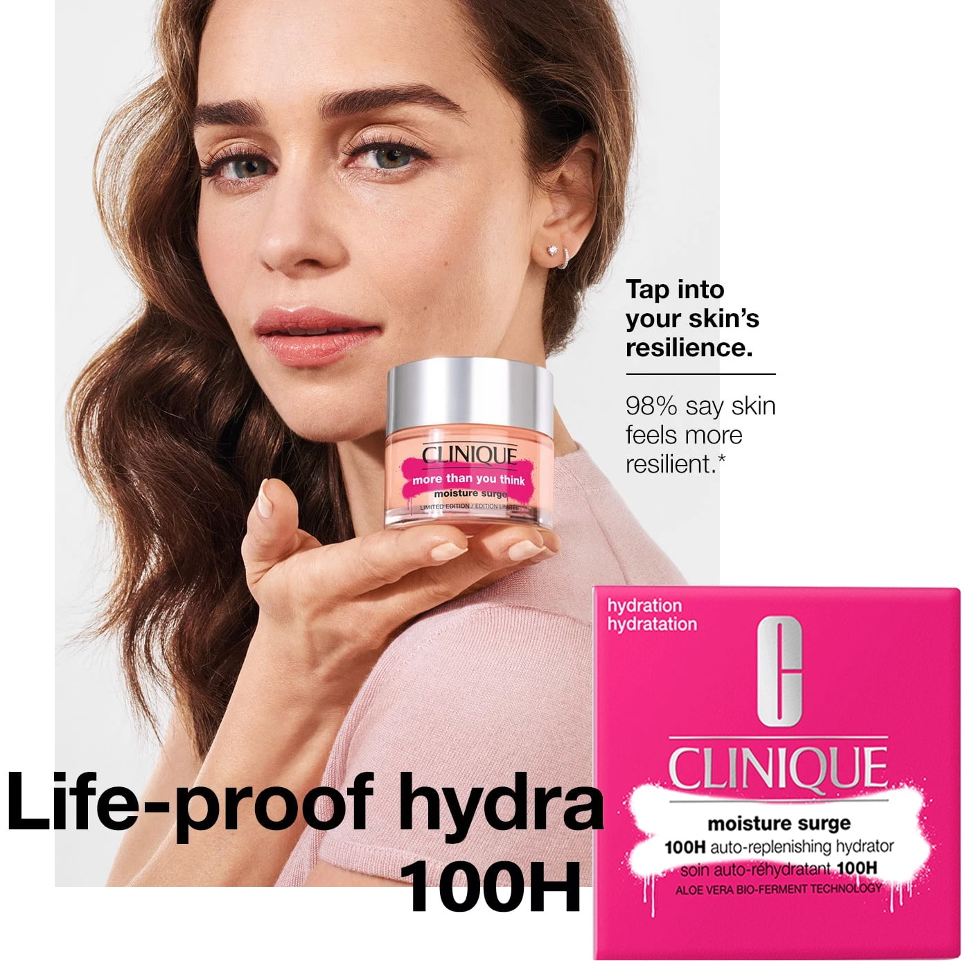 Clinique Moisture Surge 100H AutoReplenishing Oil Free Hydrator 1.7oz