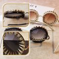 thumbnail image 4 of Shisuyan 1Set Retro Rivet Studded Eyeglasses Fashionable Sunglasses Party Eyeglasses Props, 4 of 9