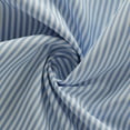 thumbnail image 5 of SwiftWear Polyester Shirts for Men Long Sleeve Striped Dress Shirts Trendy Standing Collar Shirt Tops Beach Vacation Blue S, 5 of 5