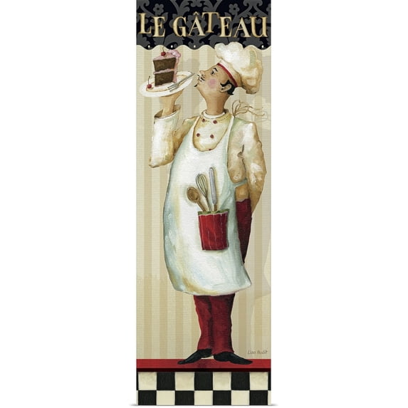 Great BIG Canvas | Rolled Lisa Audit Poster Print entitled Chef's Masterpiece IV