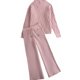 thumbnail image 1 of Top de primavera Jumpingount para mujer suéter de punto pantalones cómodos Rosa AP015365-02, 1 of 6