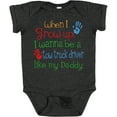 thumbnail image 3 of Inktastic Tow Truck Driver Like Daddy Boys or Girls Baby Bodysuit, 3 of 5